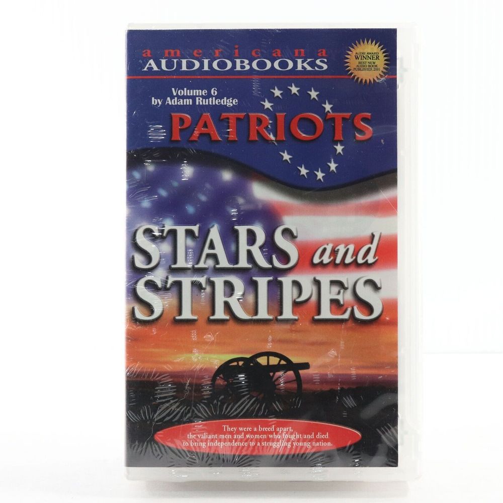 Patriots: Stars and Stripes by Adam Rutledge (2003, Audio Cassette) NEW SEALED